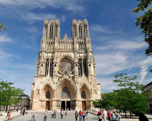 L'Ange Dore Reims Exterior photo